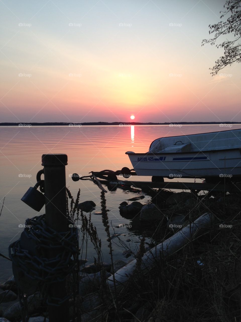 Pink and purple sunsets! 