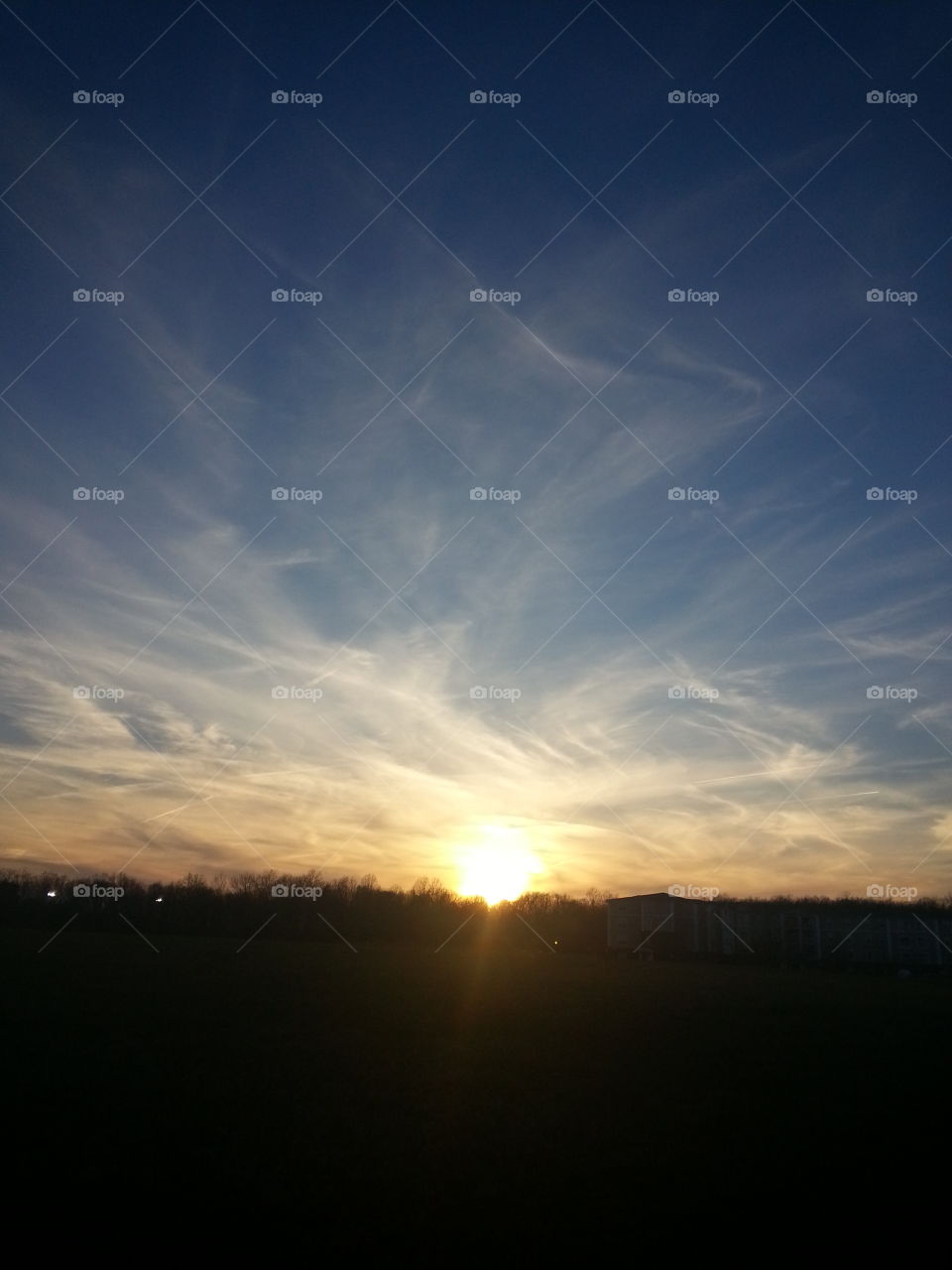 sunset. beautiful sunset