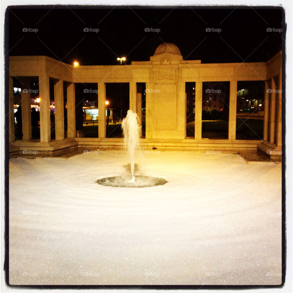 Bubbles In A Fountain