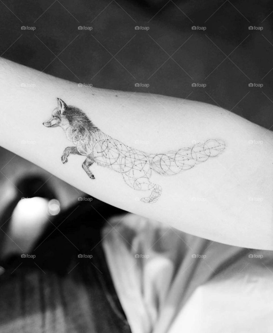 #tatoo #wolf #dog #fox #arme #harme