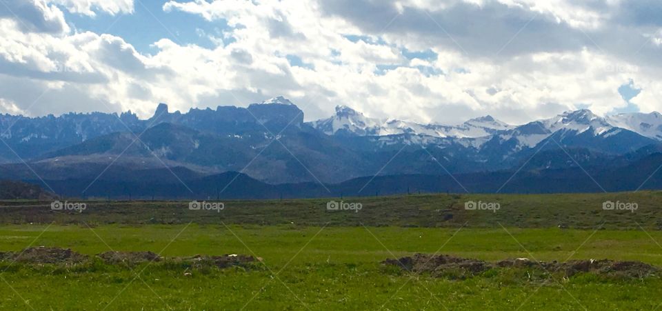 Cimmaron mountains 