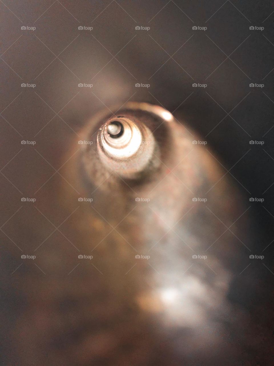 The interior of the flute