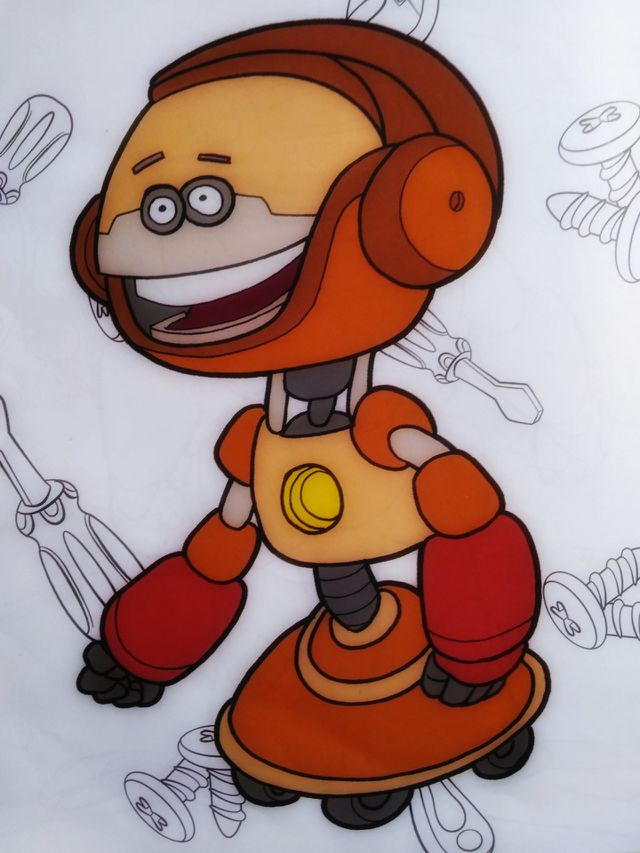 robot painting