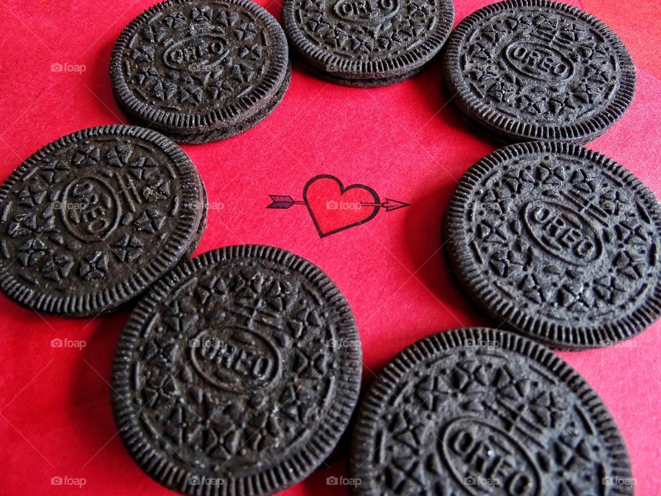 Oreo heart