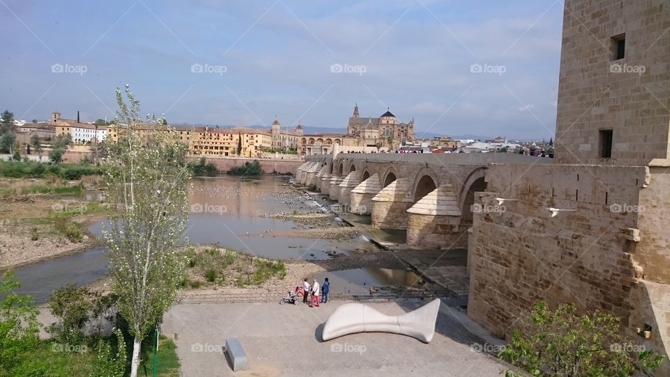 bridge . taken in cordova, Spain 