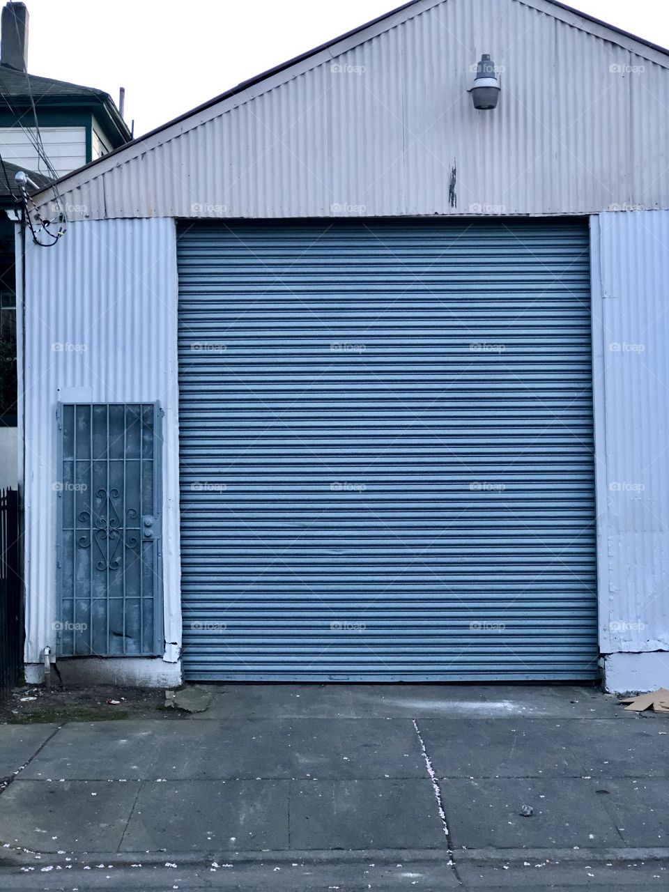Warehouse gated door and draw gate in Oakland California 