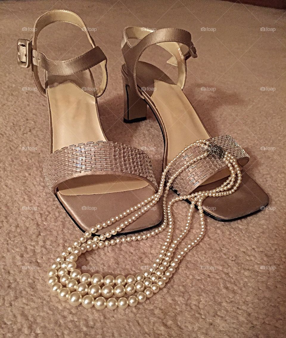 Shoes and pearls