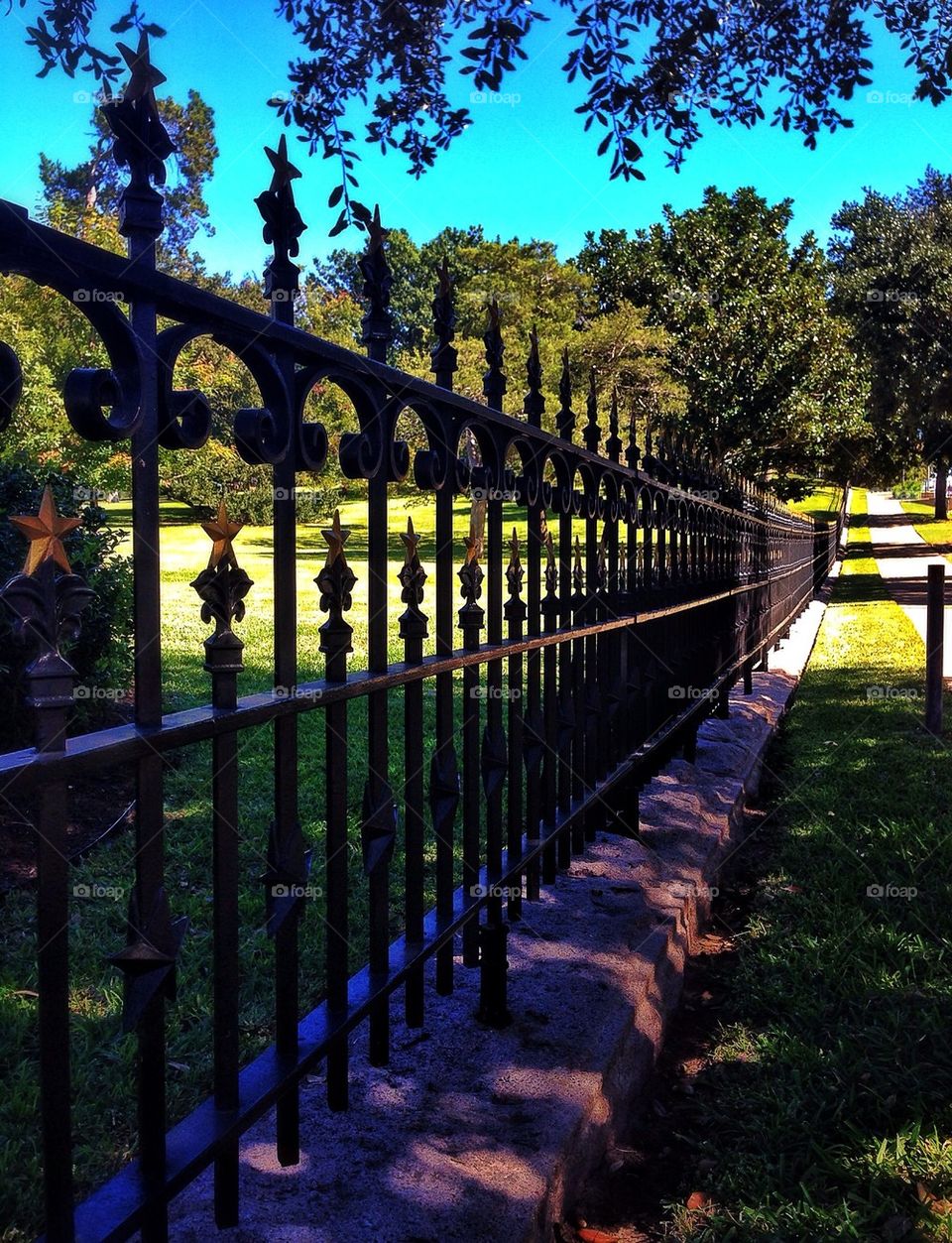 A Fence Runs Through It