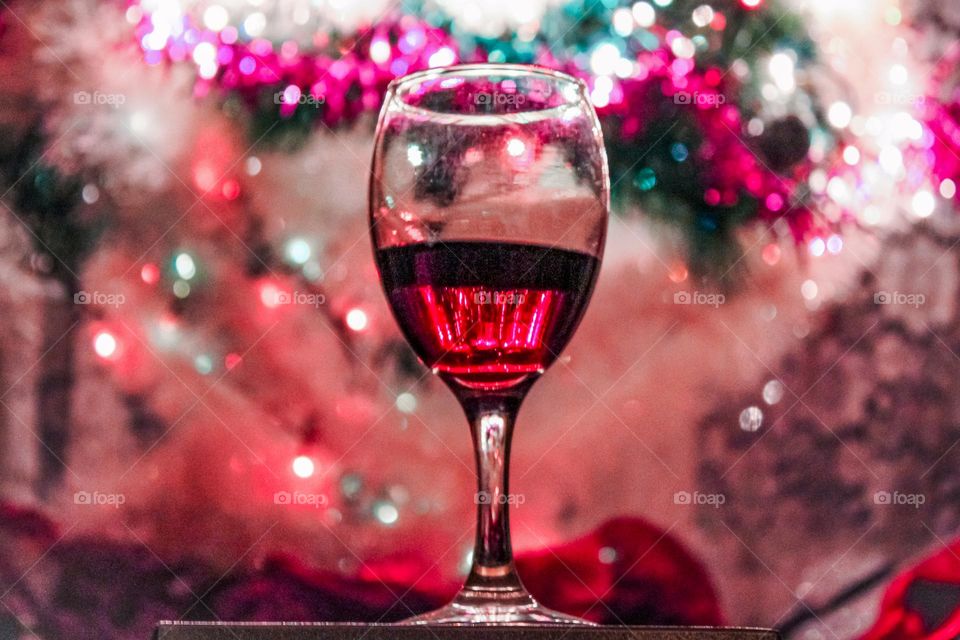 Glass of wine