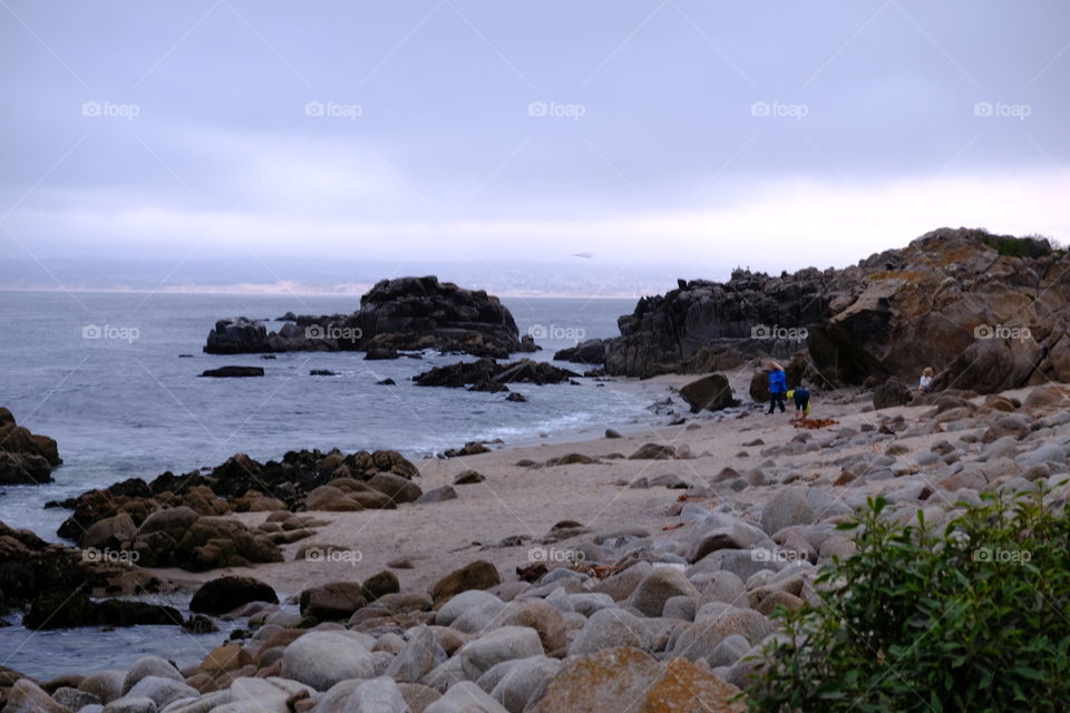 Sunset at pacific grove