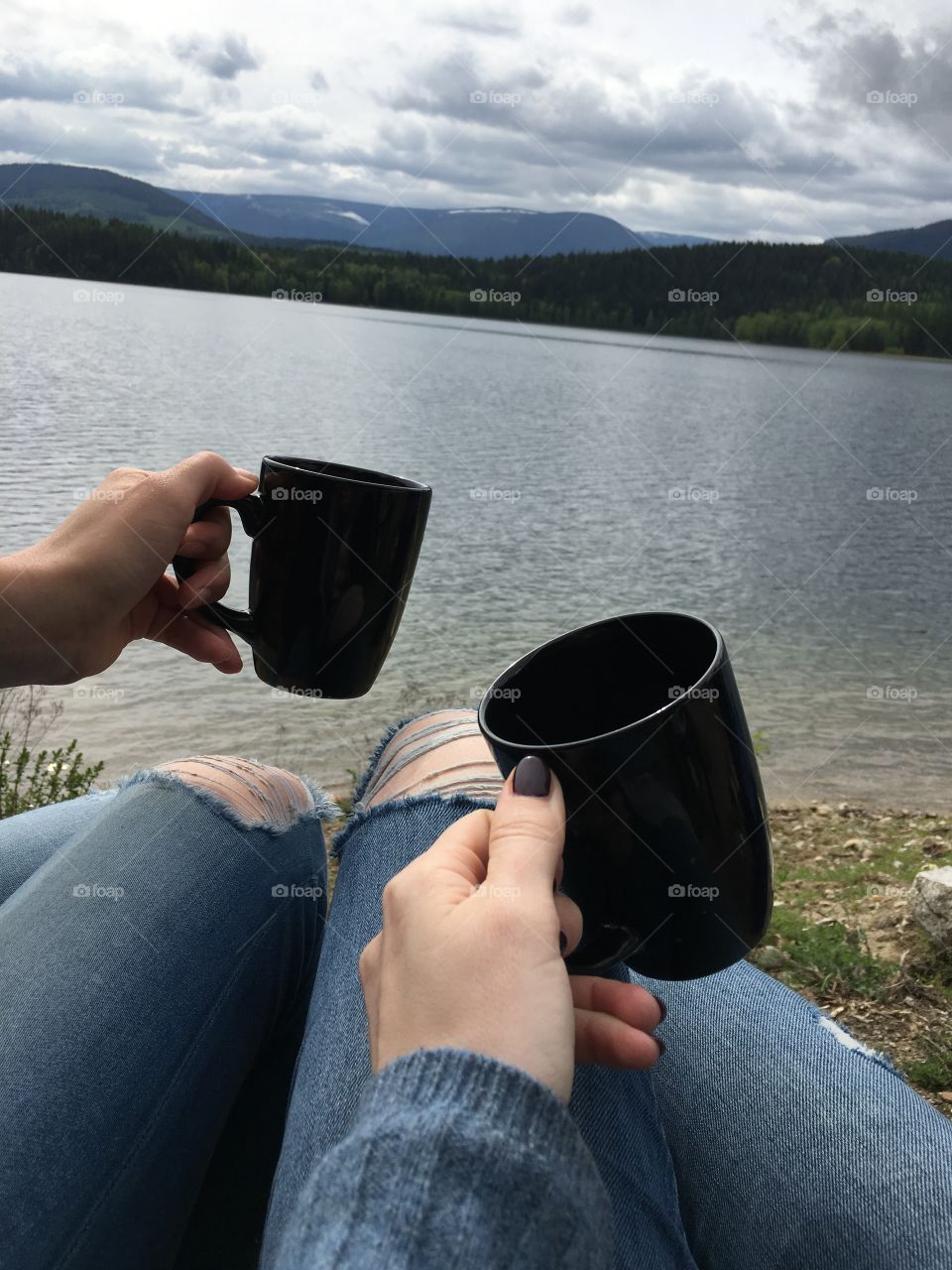 Friends and coffee 