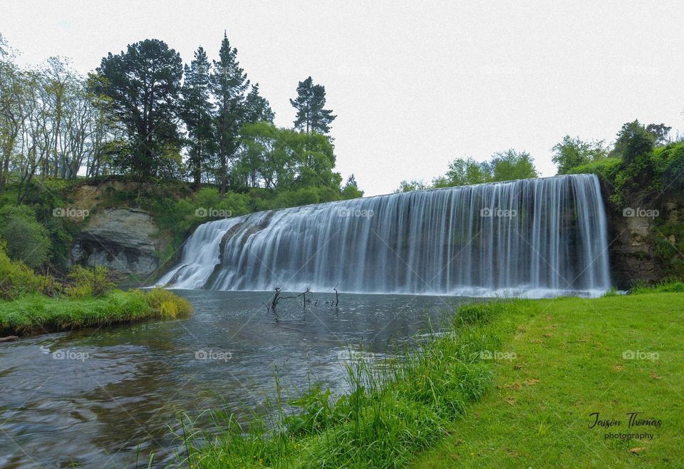 Rere waterfalls New Zealand