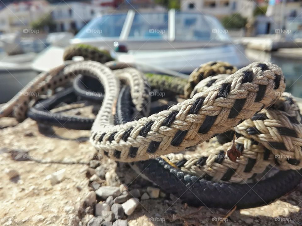 Mooring rope