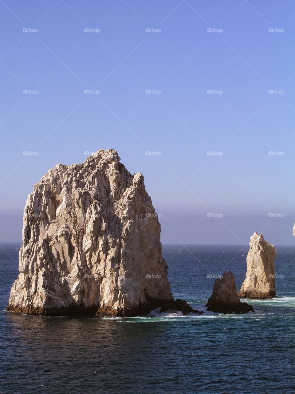 Rocky beauty. Rock formation just outside of Cabo San Lucas