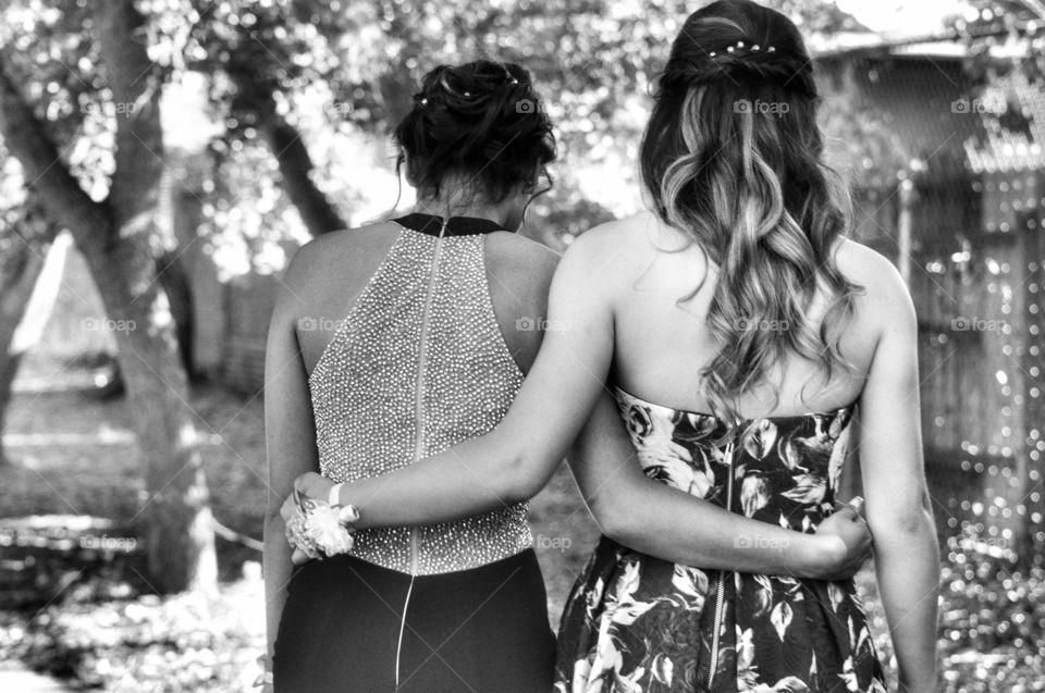 People, Monochrome, Woman, Two, Adult