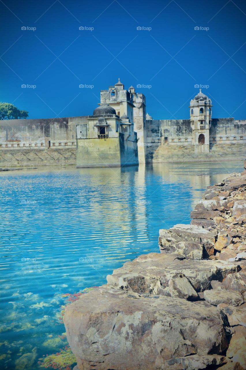 Chittorgarh fort view 