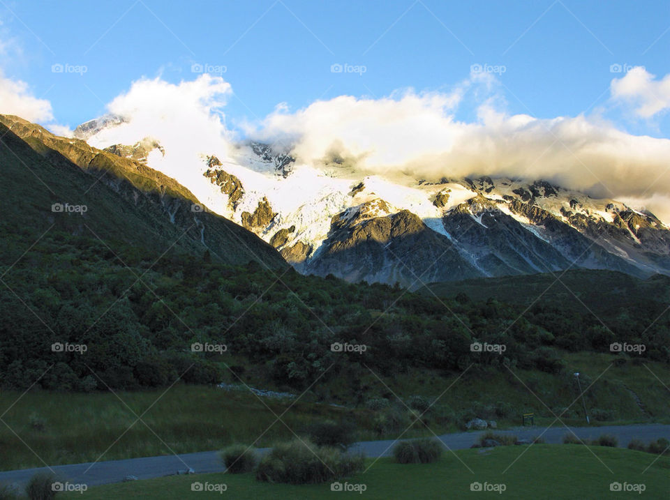 snow clouds new mountains by chris7ben