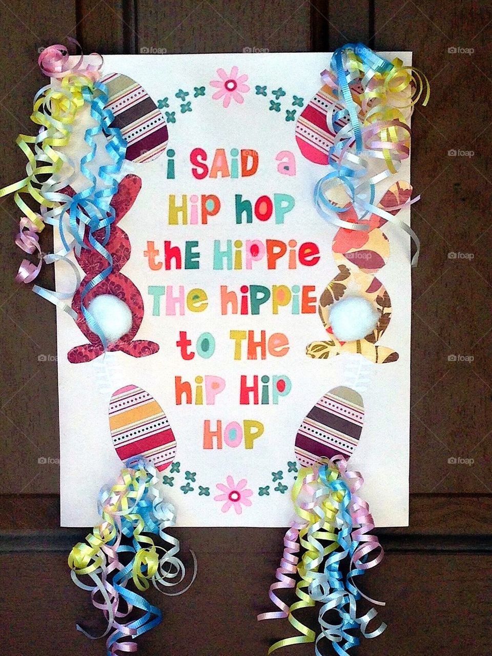 Easter Door Sign