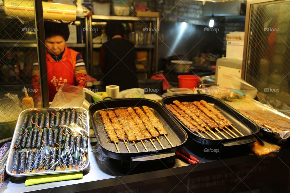 Street food, Busan, Korea 