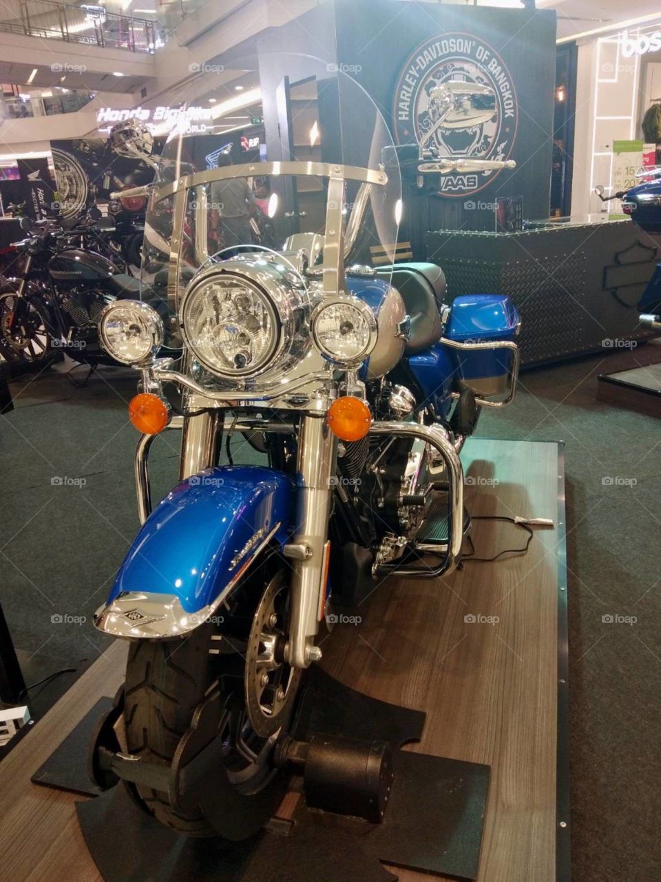 Harley Davidson in Motor expo.