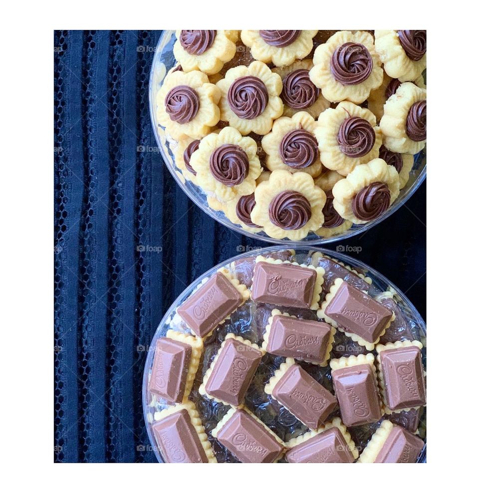 Cadbury and Nutella tarts that’s halal 