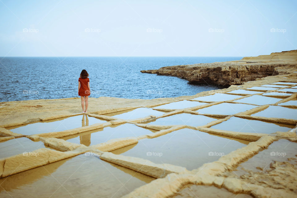 Salt pans shapes