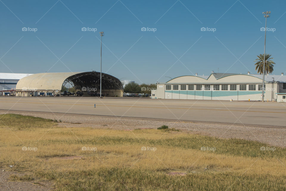 Retro Airport Hangars