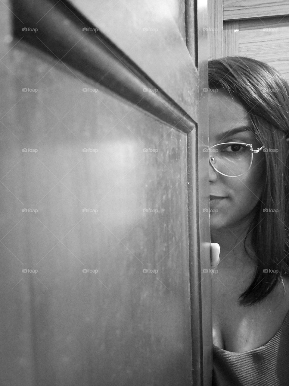 look black and white