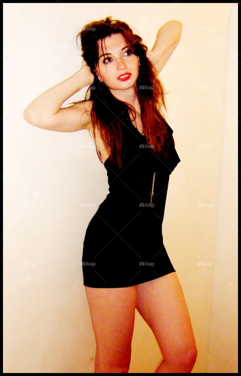 When she was really happy