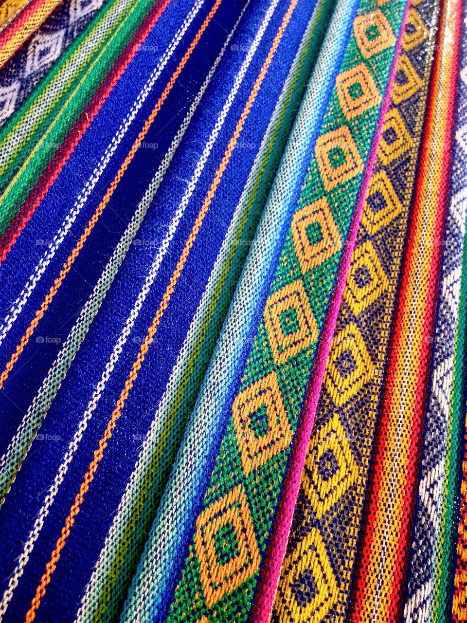 Weaved hammock in Ecuador 