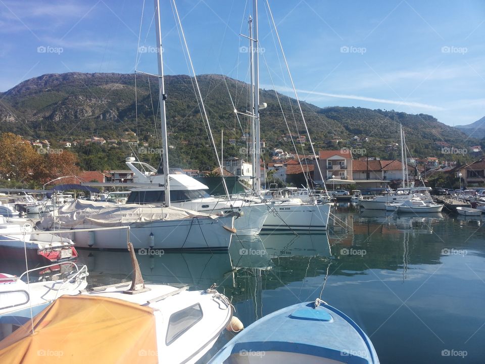 boat travel. visit montenegro