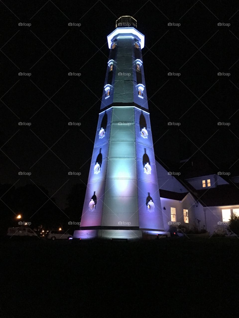 Blue Lighthouse 
