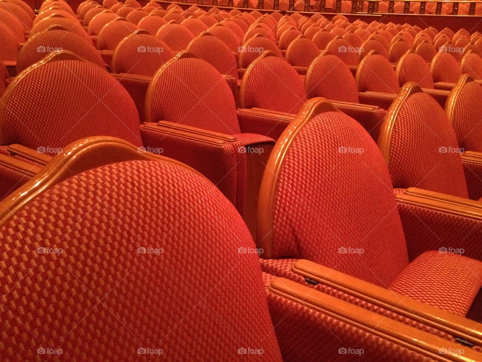 theater audience seats by cindy