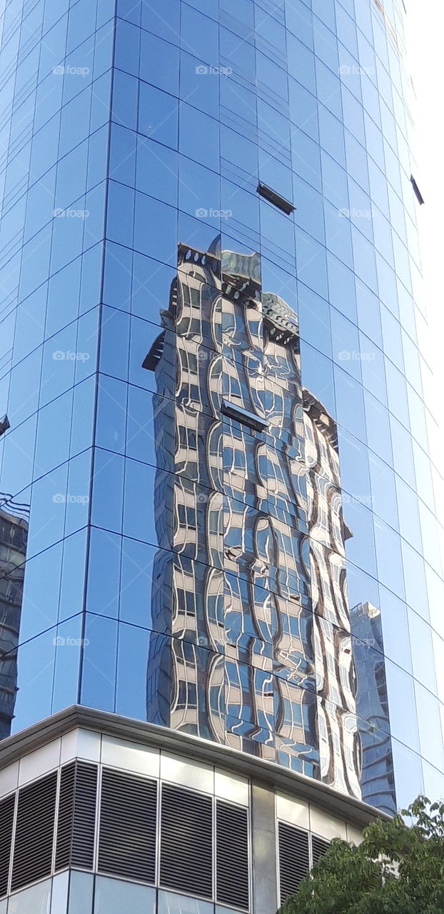 reflets à  Vancouver