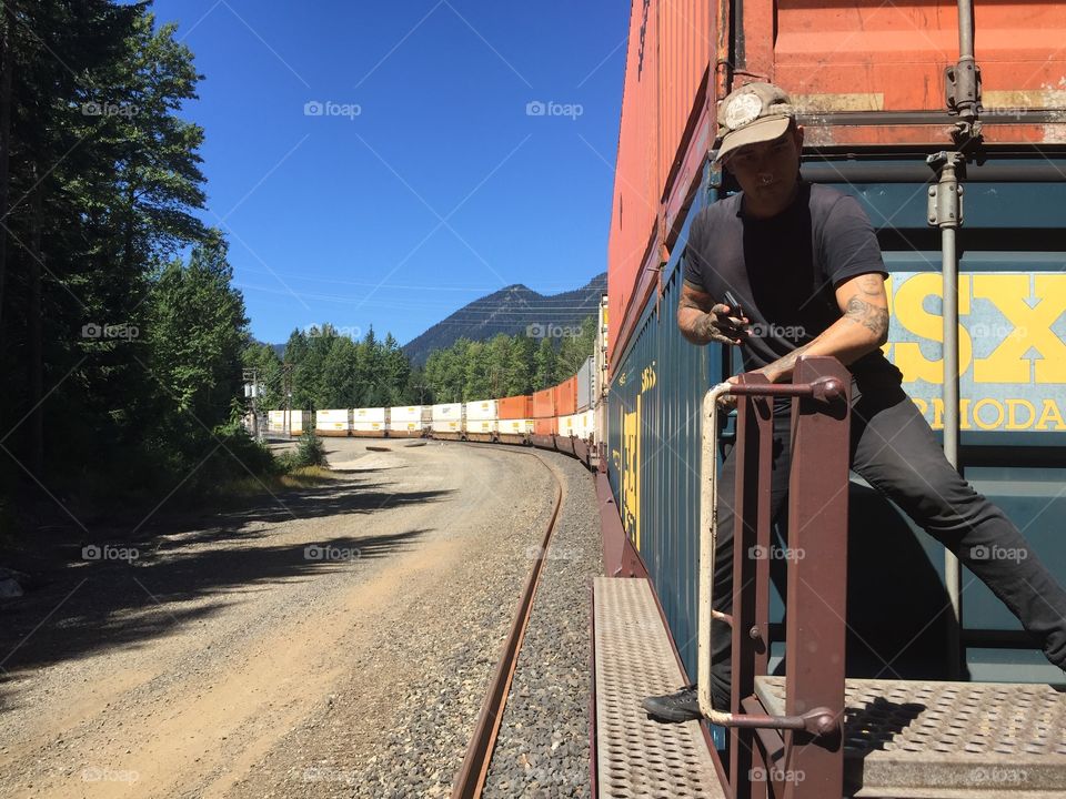 Travel, People, Locomotive, Transportation System, One