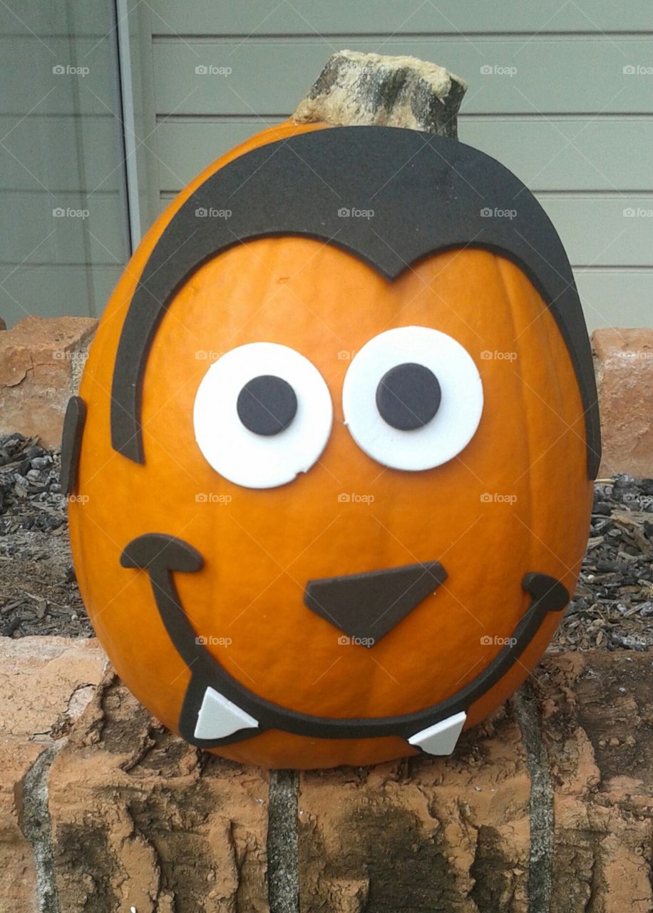 vamp jack o lantern
