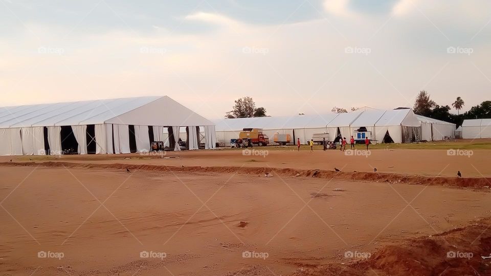 Temporary auditorium