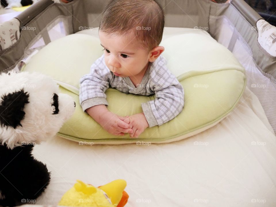 baby. tummy time