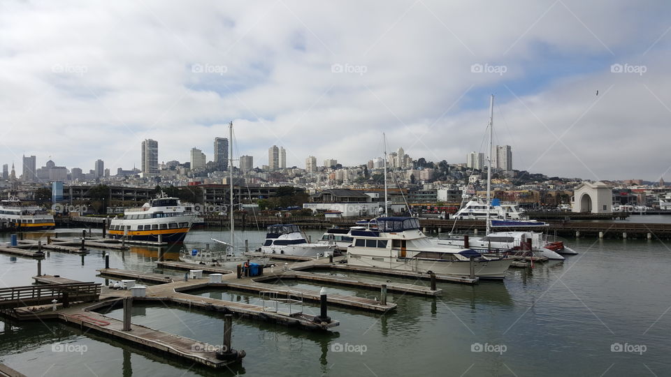 Scenic view of San Francisco