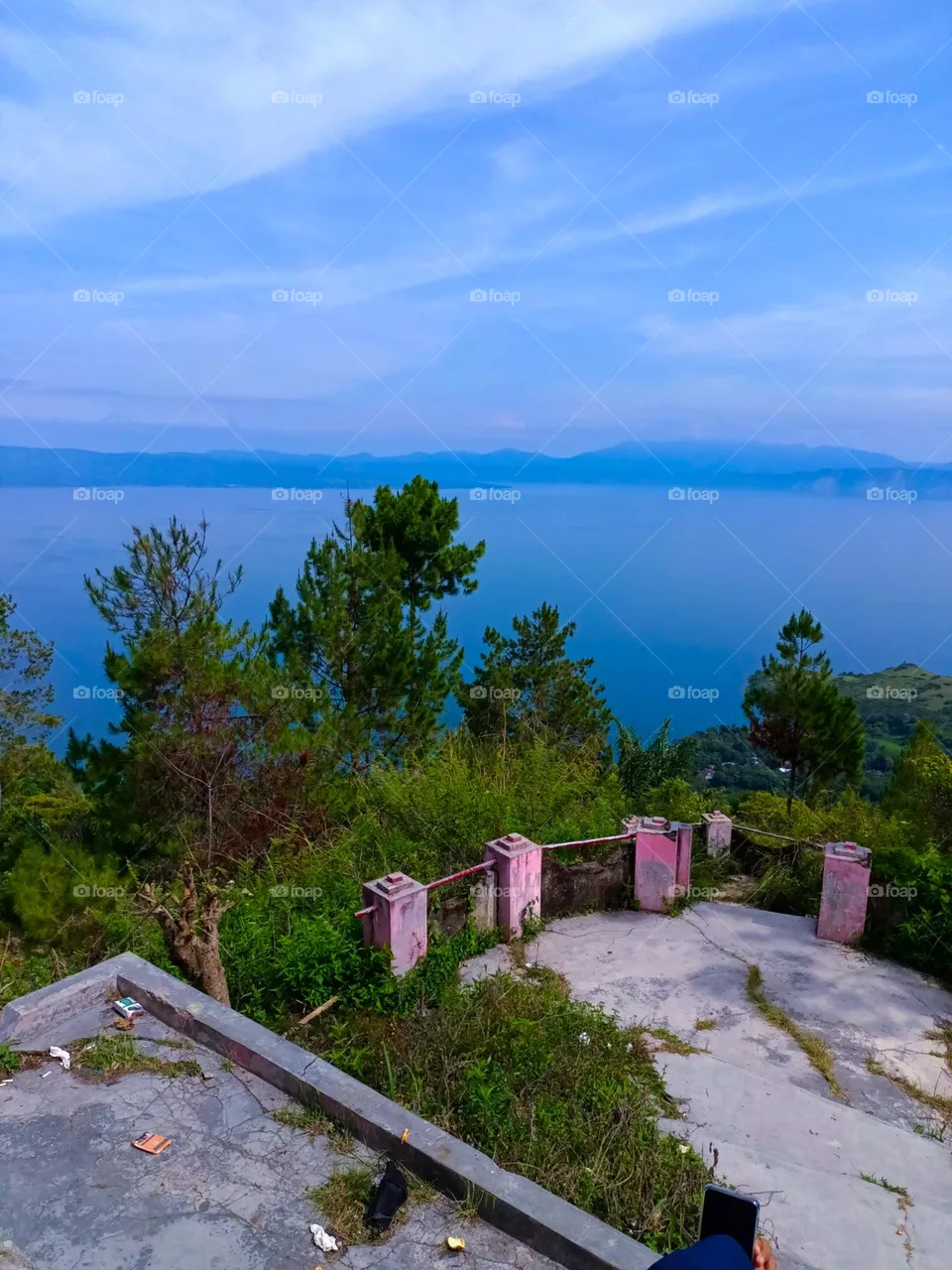 View of lake toba mountain valley from 
subdistric Muara. North sumatra, 
Indonesia