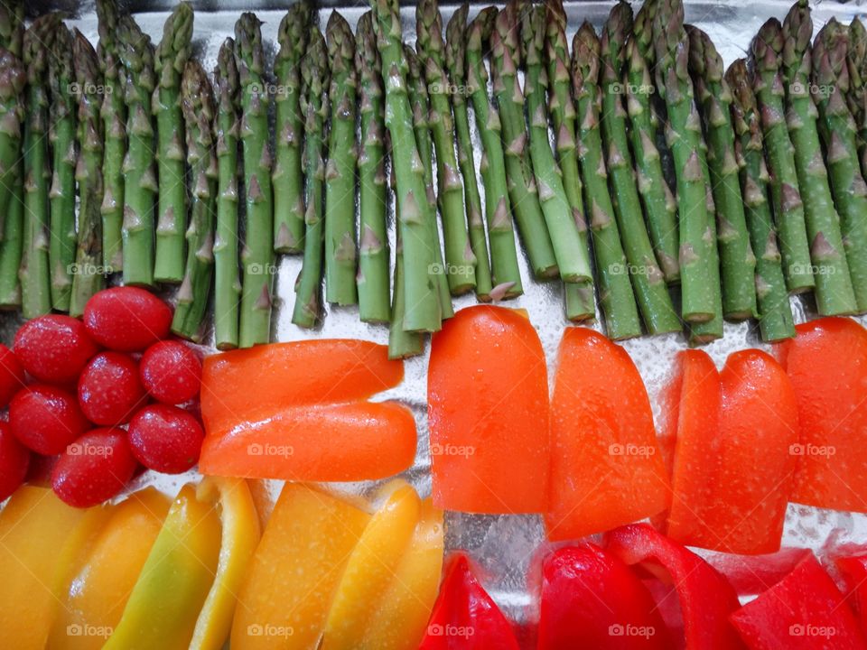 Colorful Summer Vegetables 