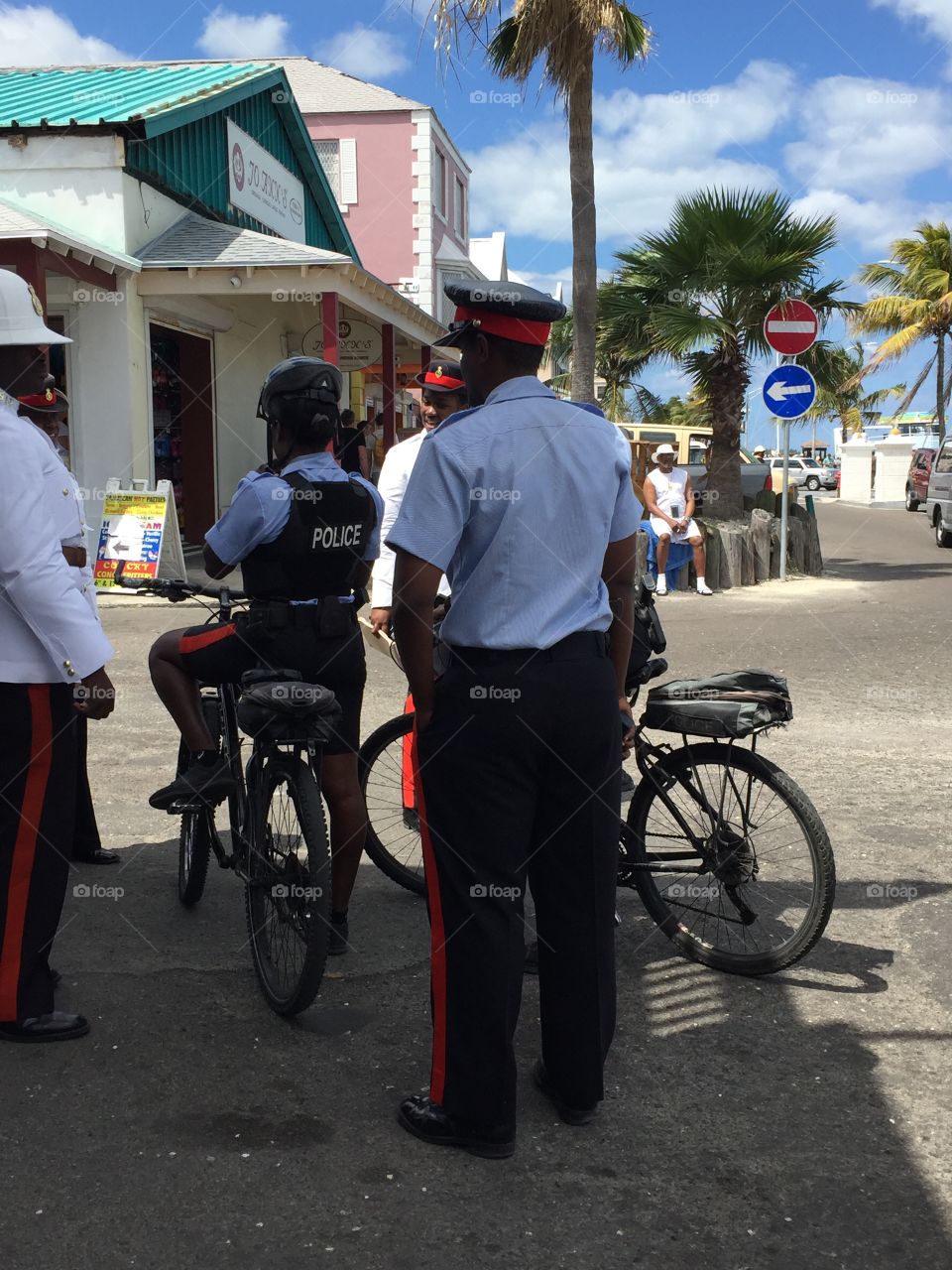 Bahamian police