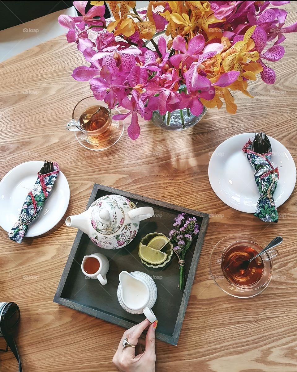 tea time chilling time