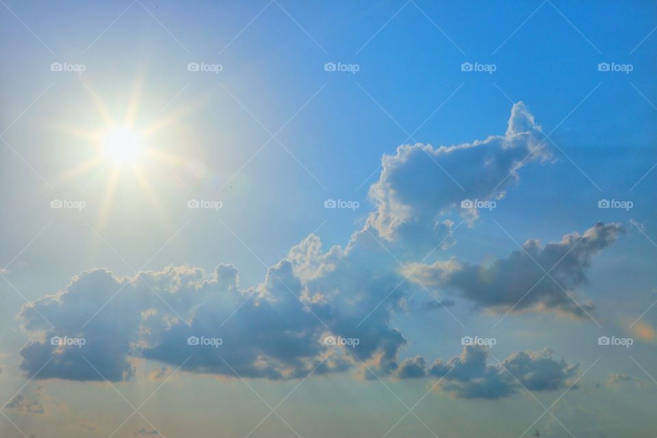 Sun, Light, Weather, Landscape, Sky