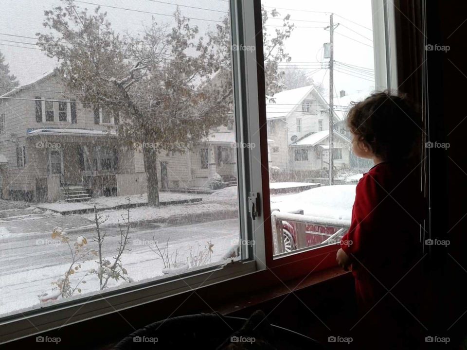 Consider the fall of snow