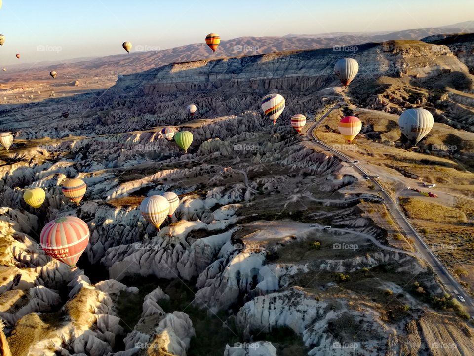 Balão na Capadocia