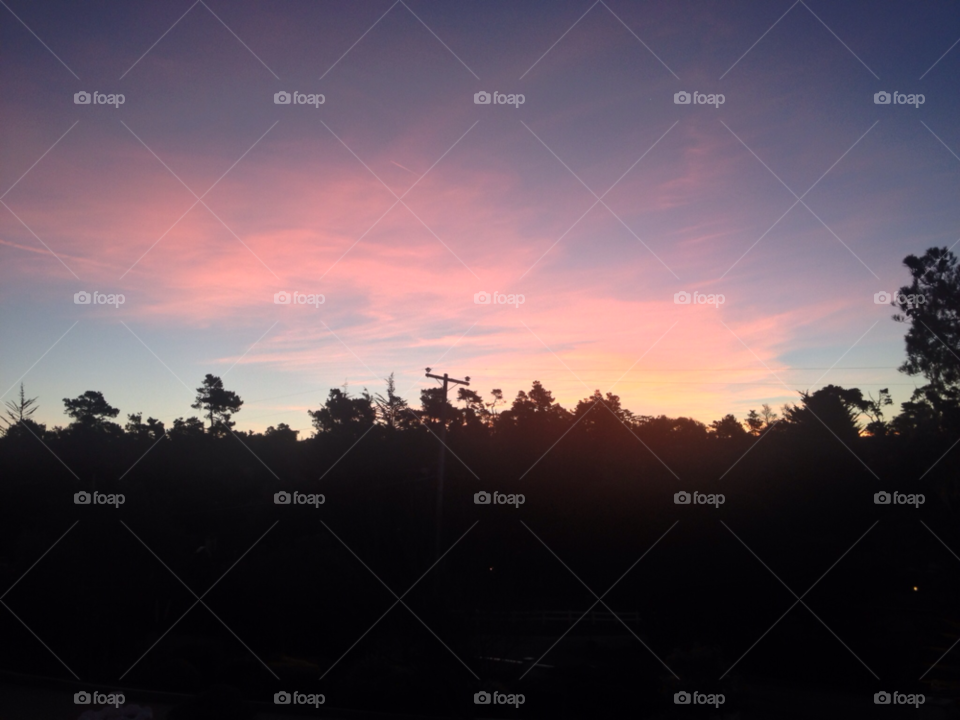 sky nature pink morning by caitlinlikes