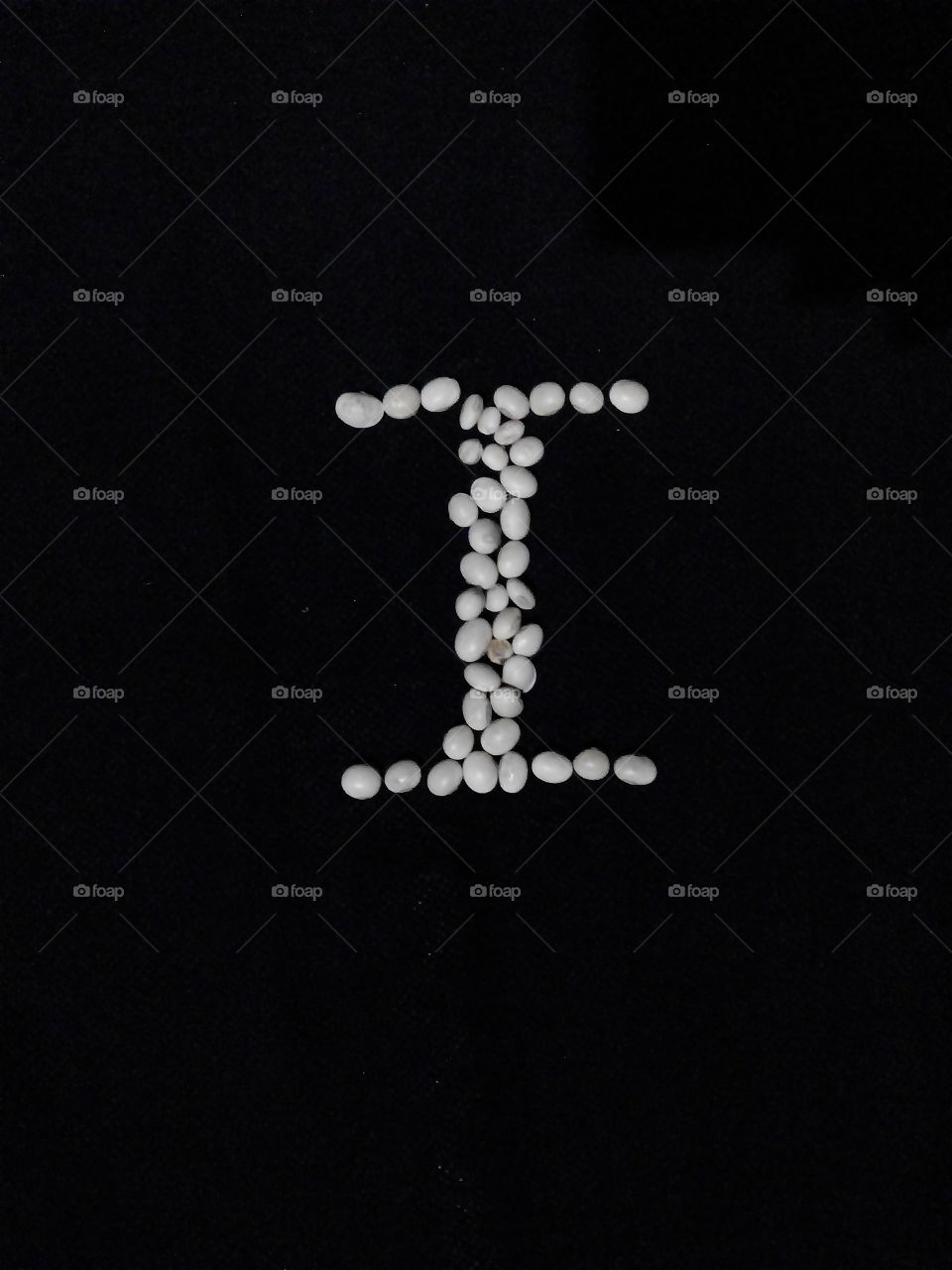 I   one I   single word  design word   word art   black and white   indian art