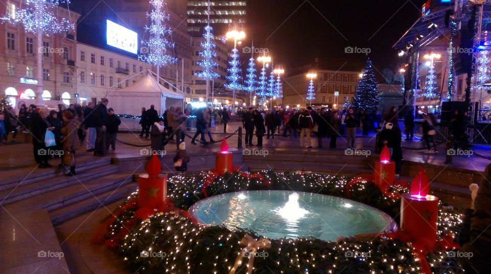 Advent in magical Zagreb, Croatia