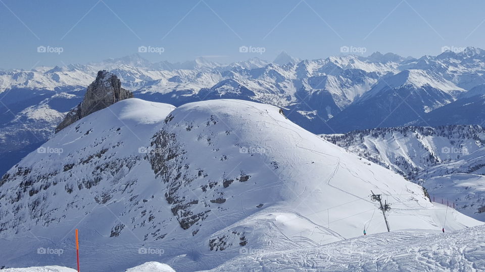 Swiss Alps in Winter